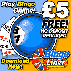 Play in British Pounds at Bingo Liner